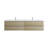 Dameion 84'' Double Bathroom Vanity with Acrylic Top-831849764