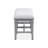 Grey Upholstered Bench-1861048287