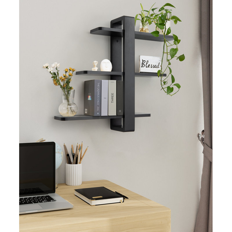 Floating Shelf, Black