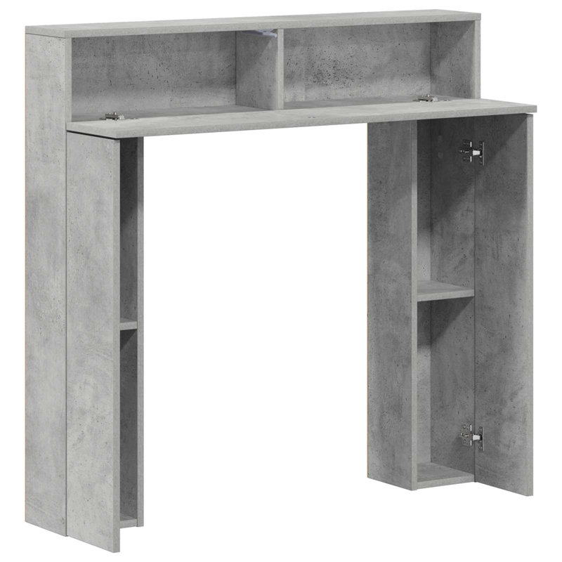Fireplace Mantel, Concrete Grey
