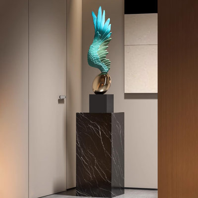 Modern Steel  Marble Figurines &Sculptures Decorative Object