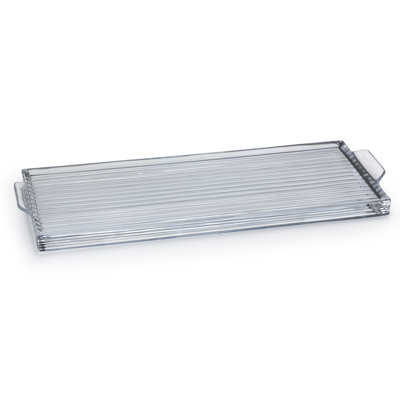 Riga Gray Bathroom Tray