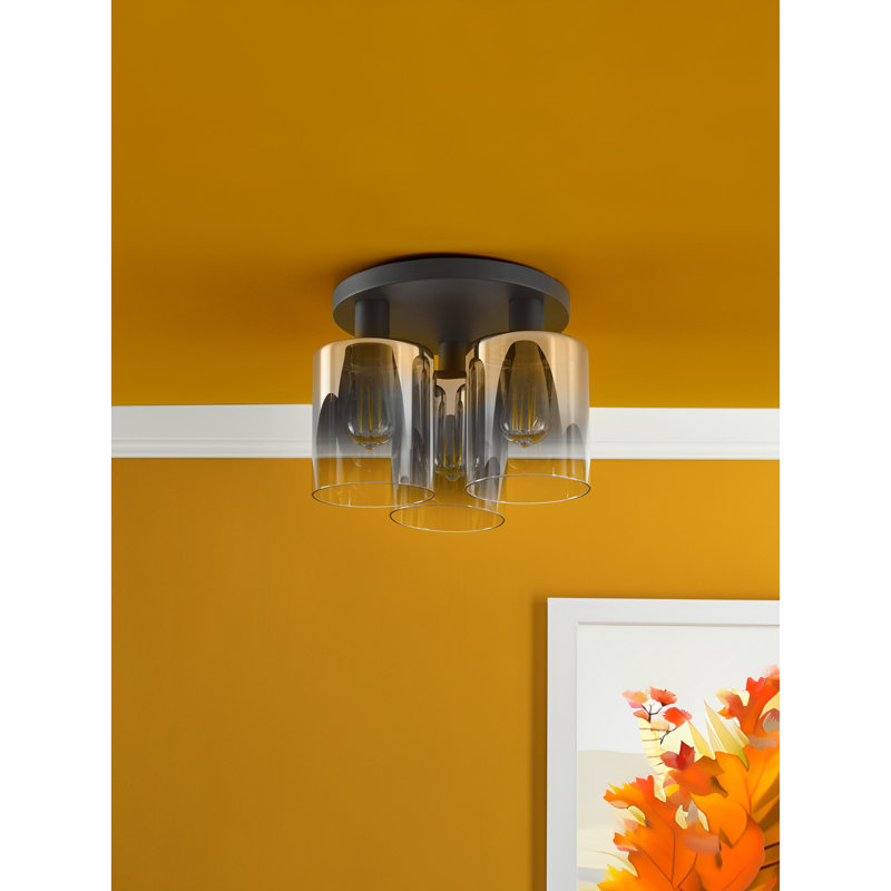 Alyceia Glass Flush Mount