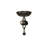 Glass Semi Flush Mount