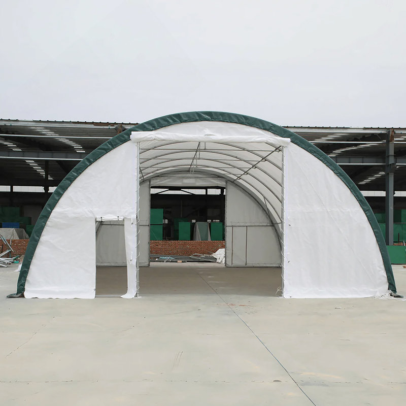 Abri de rangement simple en treillis l 30 pi x l 40 pi x H 15 pi 11 oz, H 180 po x l 360,09 po x P 360 po