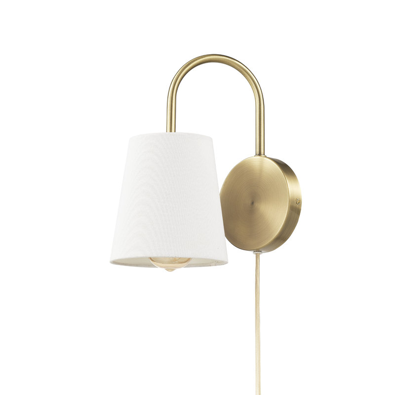 Ralleigh Iron Plug-in Armed Sconce
