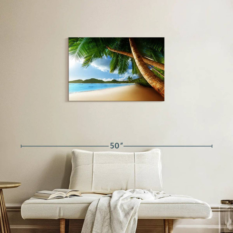 Harnek Mahe Island Coastline, 20" H x 30" W