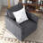 Hargreeves 30" Wide Swivel Armchair-69157497