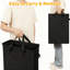 Panier à linge pliable Slim (noir)-126485356