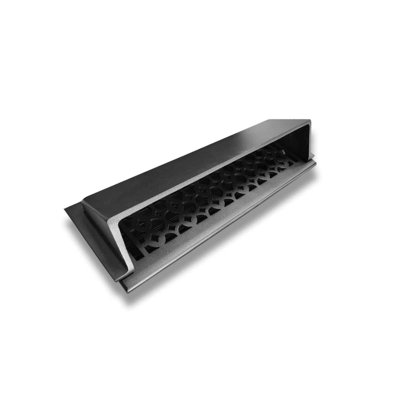 Déflecteur d'air de plancher 4 po x 14 po en fonte d'aluminium robuste