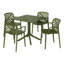 Ensemble repas carré pour 4 personnes-845766254