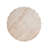 Outdoor/Indoor Lightweight Concrete Side Table,Cylinder Travertine Finish Accent Table