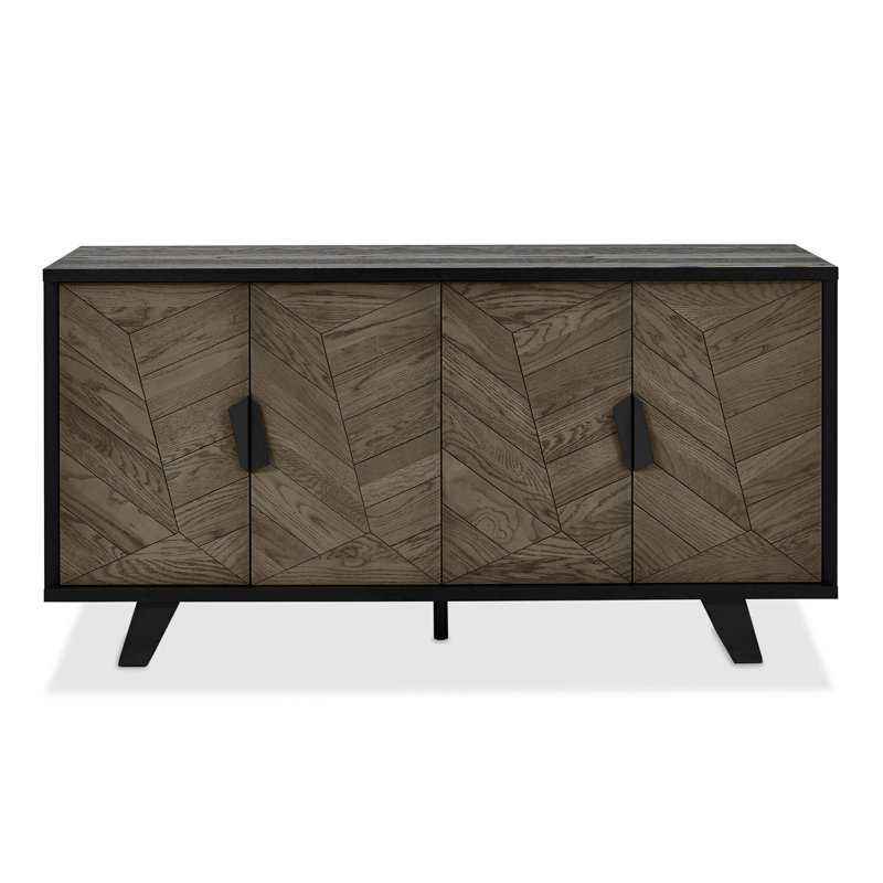 Beijing 160cm Sideboard, Grey