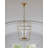 Lilo 4 - Light Steel Dimmable Lantern Birdcage Chandelier-44138609-44138606