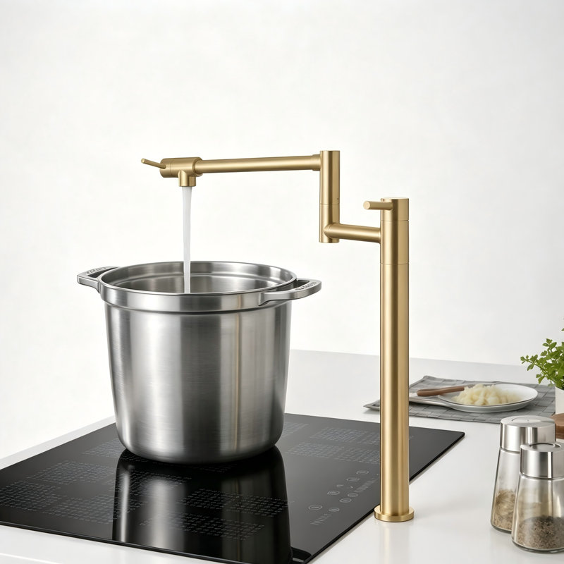 NOVEL Kitchen Faucet, Brushed Gold
