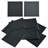 4"x4" Adhesive Hook and Loop Square 2/pk