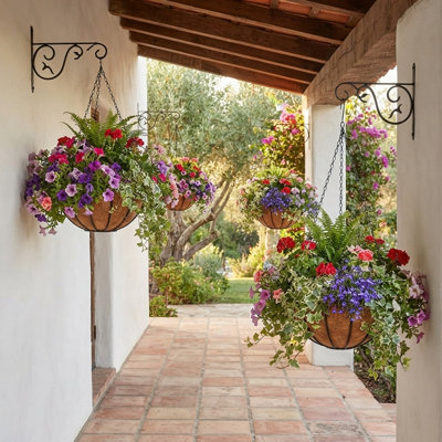 16'' Metal Hanging Planter Baskets