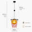 Luminaire suspendu basketball 1 lumière Henderling 