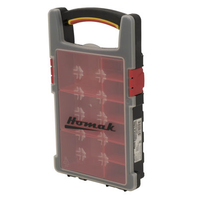 Rangement en plastique avec 9 bacs amovibles