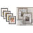 Kymarion Matte Picture Frame - Set of 6 with Mat-889423361