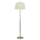 62'' Matte Brushed Nickel Floor Lamp