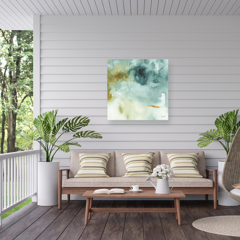La vie marine moderne et contemporaine sur la côte X, H 35 po x l 35 po
