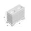 Ensemble de meuble-lavabo double 48 po Alberga-843459509