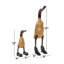 Ensemble de 2 figurines décoratives en bois naturel Erk-106888527