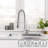 Spring Pull Down Single Handle Kitchen Faucet-47407911