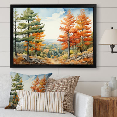 " Pine Tree Autumn Whispers II "