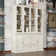 3 Drawer Display Case Curio Cabinet With Glass Doors