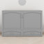 Lit escamotable Murphy avec tiroir et ensemble de prises et ports USB, structure de poulie