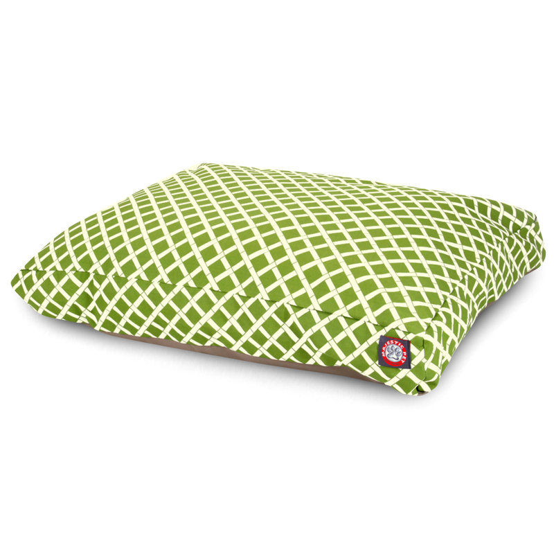 Coussin sauge / classique, Sauge, Petit (l 20 po x P 27 po x H 4 po) ;