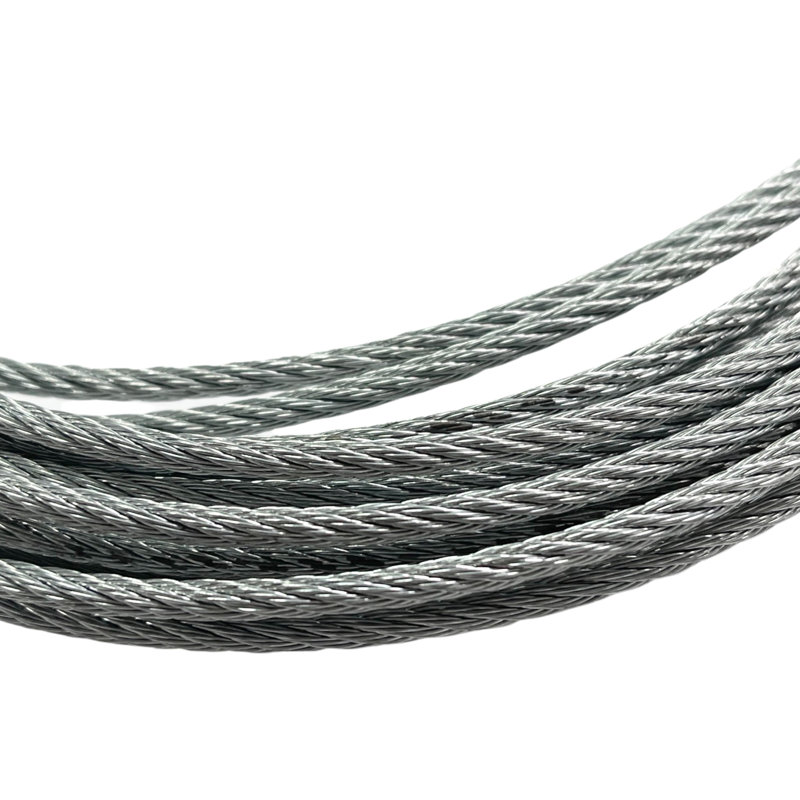 Câble de porte de garage 9 pi 6 po pour ressort à haute torsion (bleu)