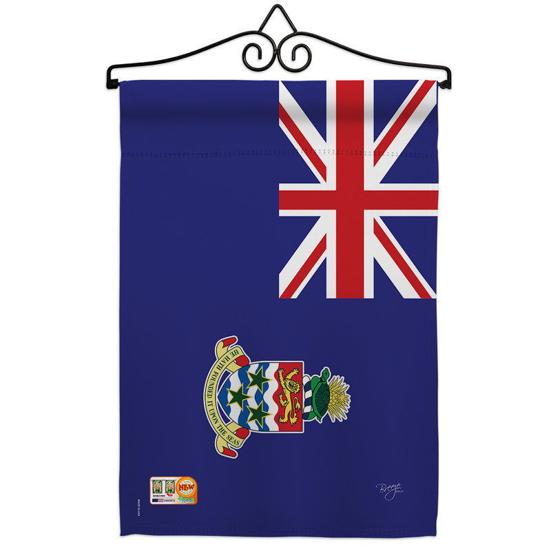 Impressions décoratives de polyester de 2 côtés 19 x 13 po  drapeau de jardin