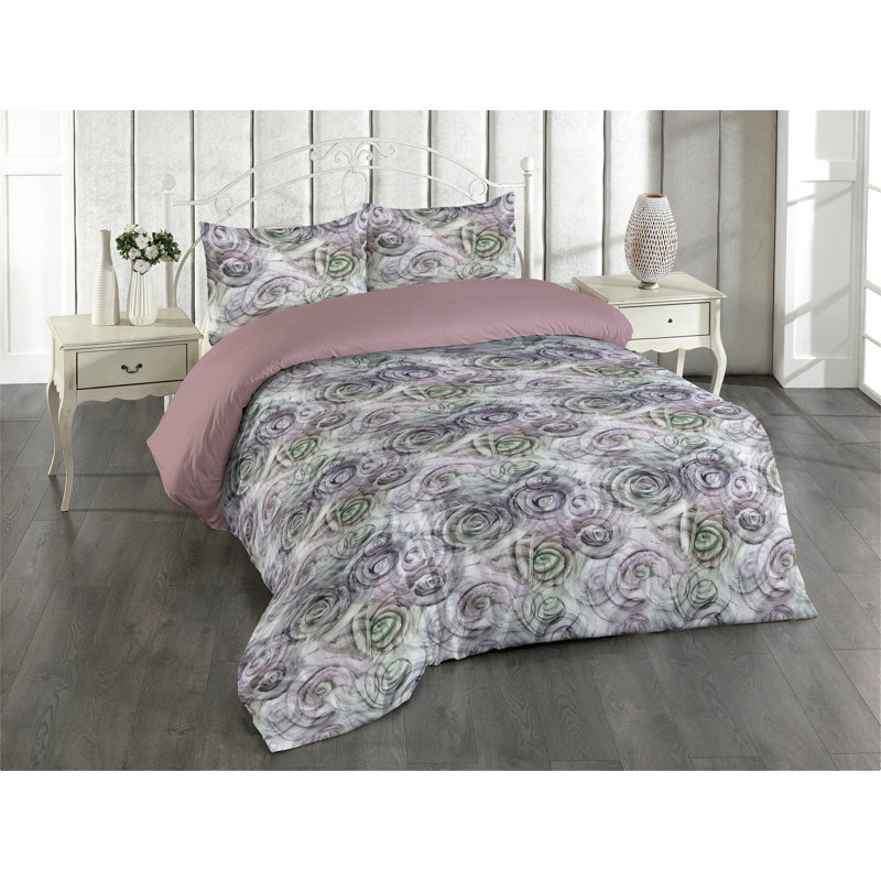 Docie Duvet Cover, California King Duvet Cover + 2 Standard Shams
