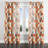 Patchwork Room Darkening Curtains - Country Farmhouse Warm Quilt Grommet Curtain - 1 Panel-93707286-93707280