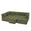 Canapé modulaire et moderne en chenille