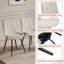 Chaise rembourrée en similicuir moderne-204951191