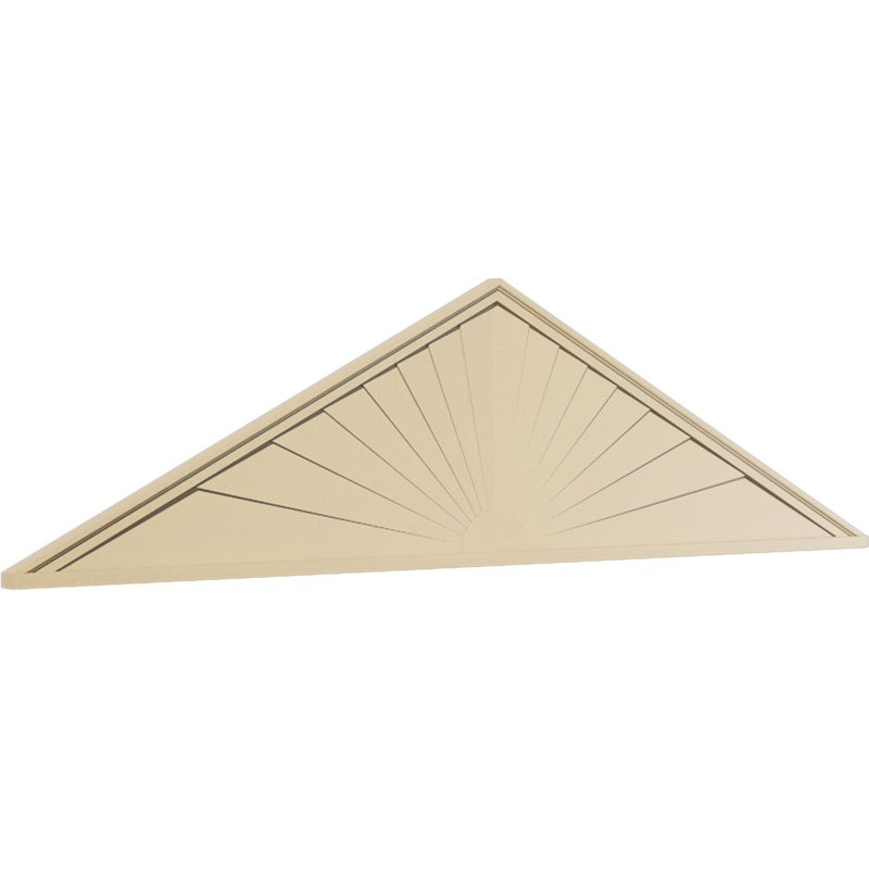 Fronton en uréthane Signature, 84 po x 22 po x 2 po, Aucune, Rayons de soleil