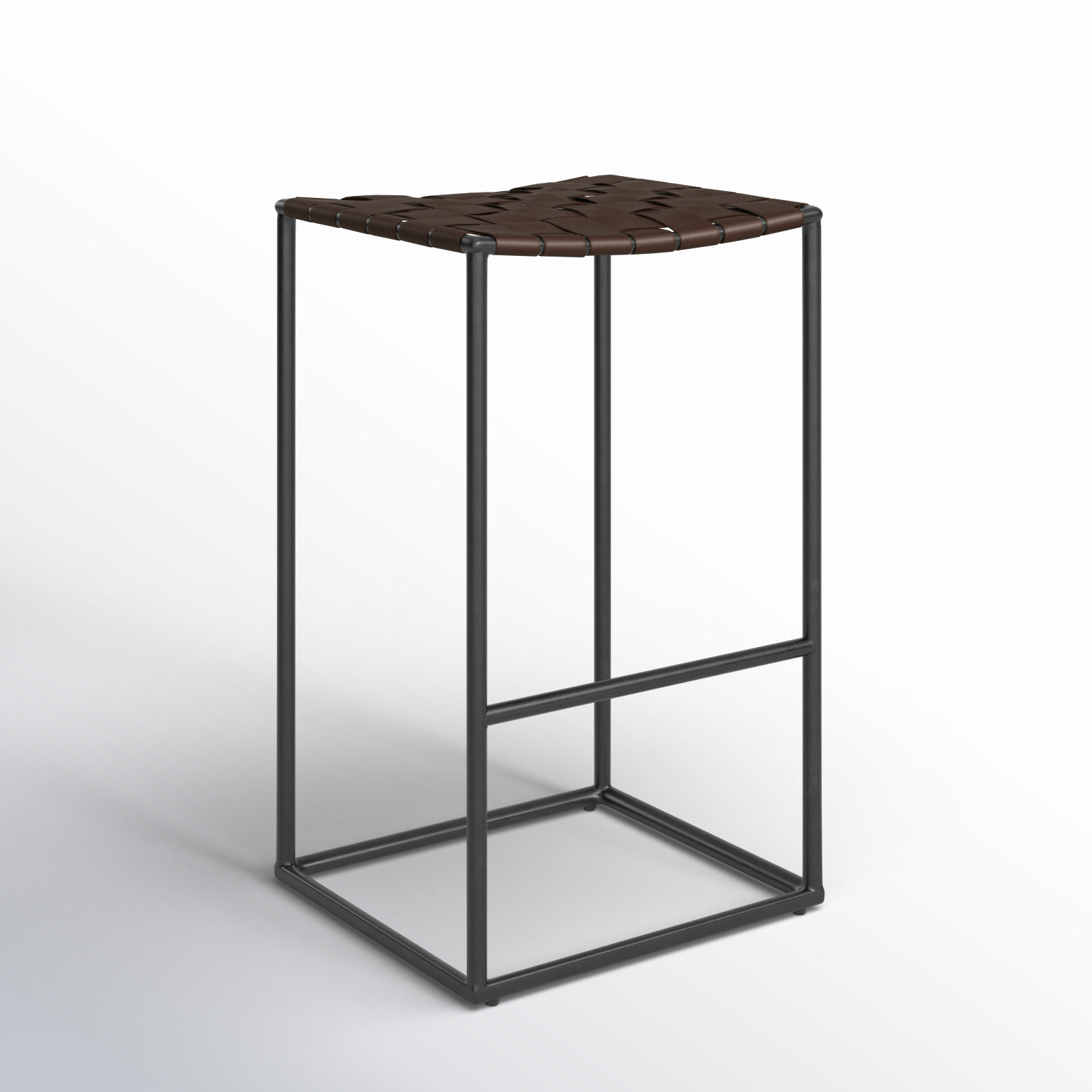 Willette Bar & Counter Stool, Black, Dark Brown, Bar Stool (30” Seat Height)