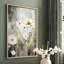 Série FLORAL CDVI - reproduction encadrée de qualité supérieure - prête à être accrochée - aucun clou requis-62708063-62708037