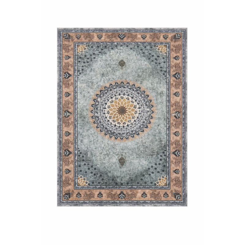 Markwart Grey Rug, Rectangle 40 x 60 cm
