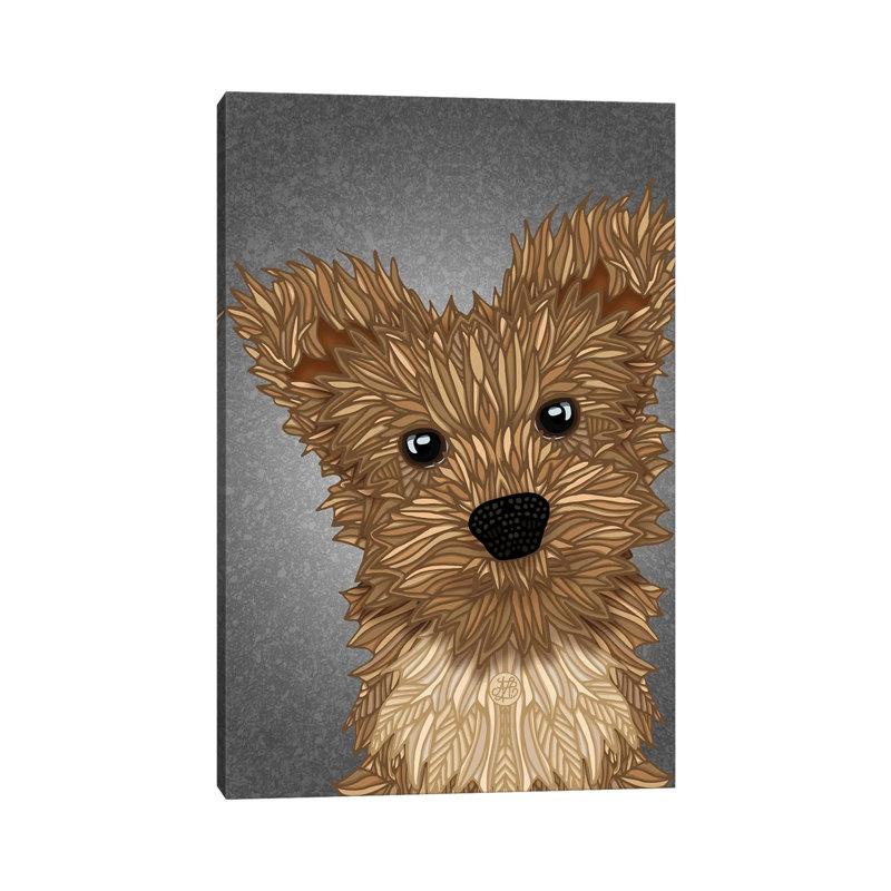 Yorkie Poo by Angelika Parker - Wrapped Canvas Print, 66.04 cm H x 45.72 cm W