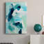 Teal Composition I - reproduction sur toile tendue-2087238642