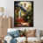 Black Floater Framed