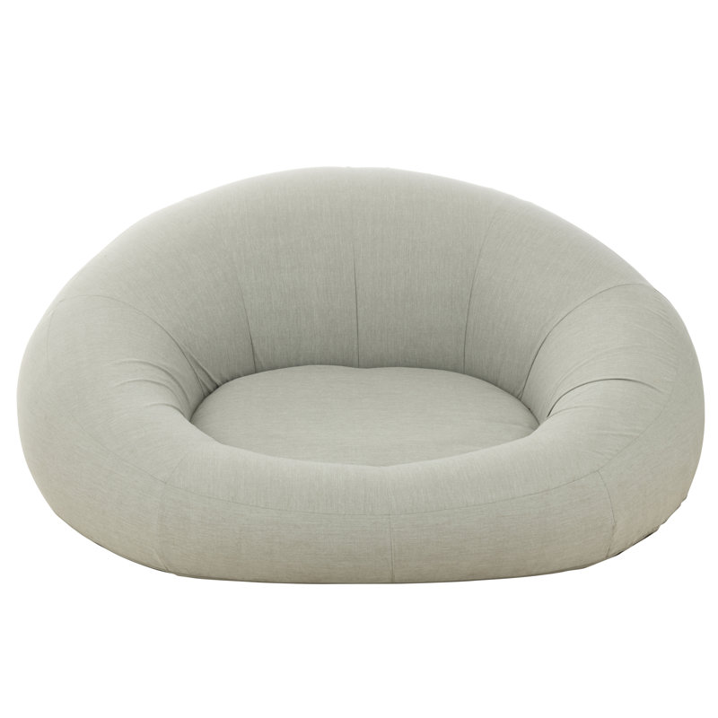 Spring / Summer 2024 Upholstered Lounge Chair, Grey