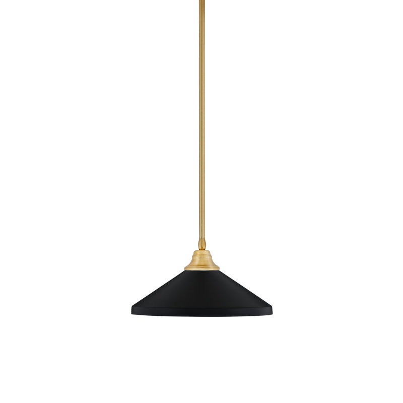 Luminaire suspendu conique à 1 lumière Edge