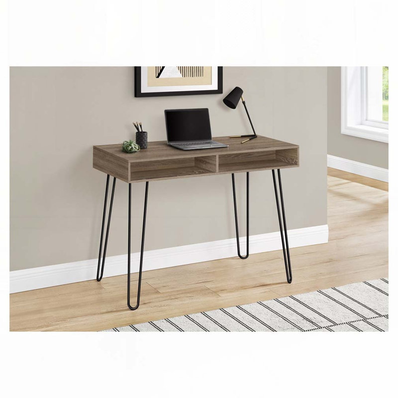 Bureau d'ordinateur pour la maison, Taupe