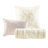 Queen Blush 7 Piece Comforter - Exquisite Bedding, , Decorative Pillows, Bed Skirt, Easy To Clean Bedding Delightful Design, 2 Shams, 3 Washable Skirt-120258565-120258576